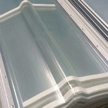 Steel Edge FRP Translucent Sheets